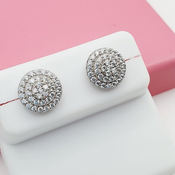 - 925 Sterling Silver Cubic Zirconia Earrings, U19254548 - Picture 5 of 11